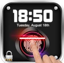 Android Parmak izi Tuş Kilidi Ekranı