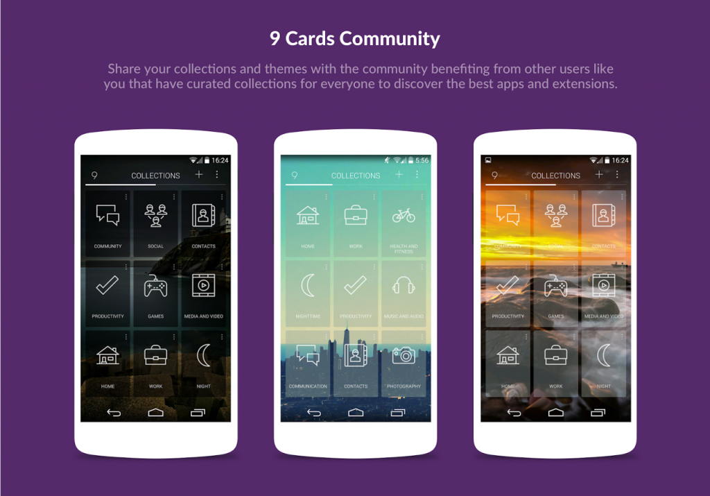 9 Cards Home Launcher5