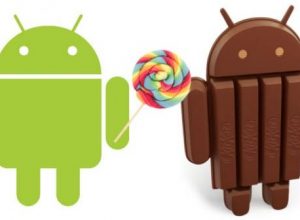 Android Kitkat ve Android L Resimli Karşılaştırma